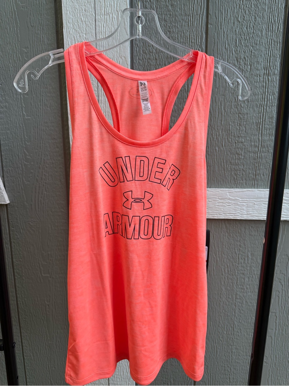 Under Armour Coral Racerback Tank NWT Size XS
